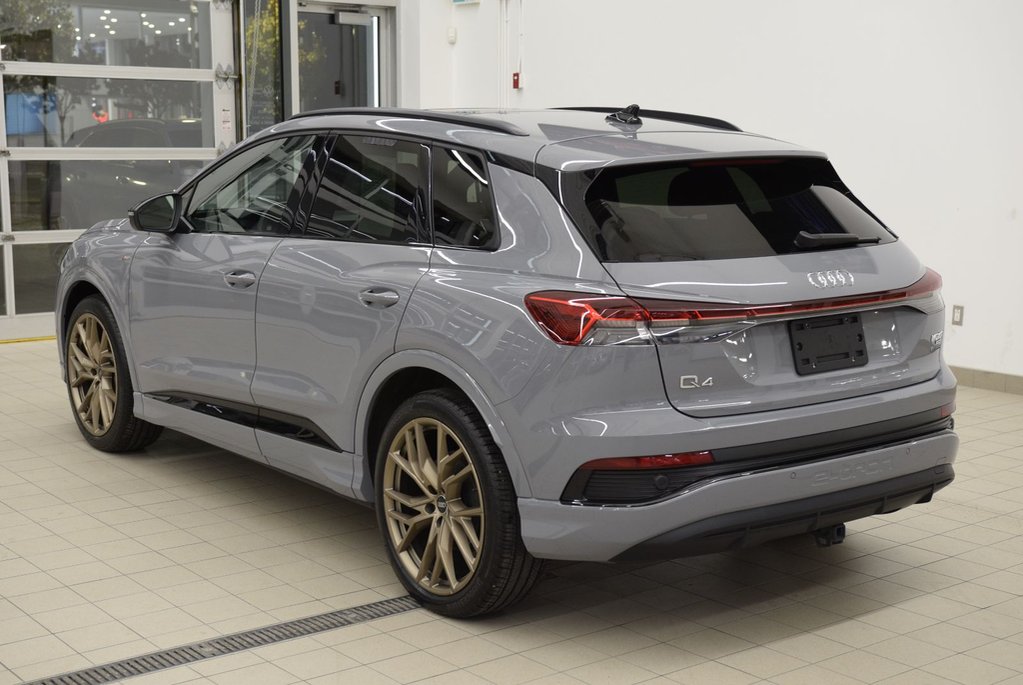 2025 Audi Q4 e-tron 55+PREMIUM+BLACK OPTIK+AWD in Laval, Quebec - 28 - w1024h768px