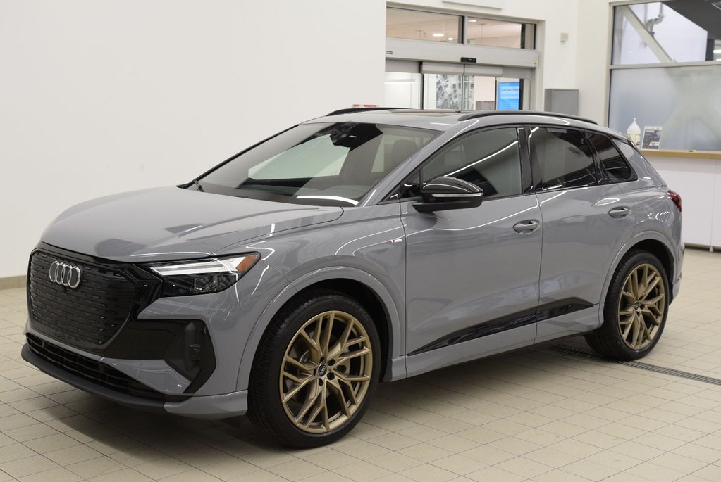 2025 Audi Q4 e-tron 55+PREMIUM+BLACK OPTIK+AWD in Laval, Quebec - 31 - w1024h768px