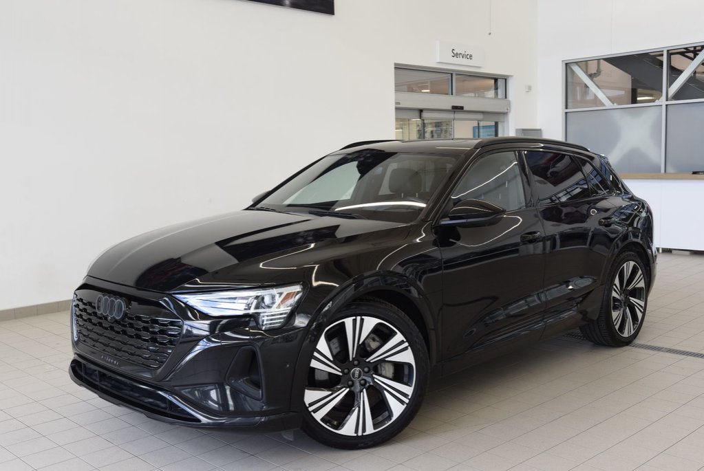 Audi Q8 e-tron BLACK COMPETITION+B&O+HITCH 2024 à Laval, Québec - 30 - w1024h768px