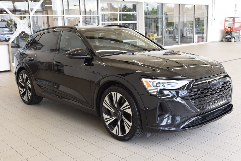 Audi Q8 e-tron BLACK COMPETITION+B&O+HITCH 2024 à Laval, Québec - 10 - w1024h768px