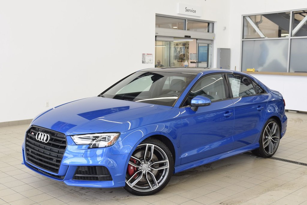 2018 Audi S3 TECHNIK+BLACK OPTIK+NAV+ in Laval, Quebec - 1 - w1024h768px