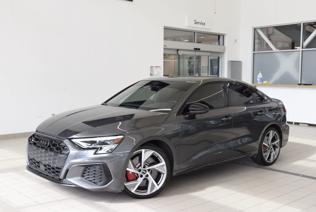 Audi S3 PROGRESSIV+ADVANCED HANDLING 2023 à Laval, Québec - 1 - w1024h768px