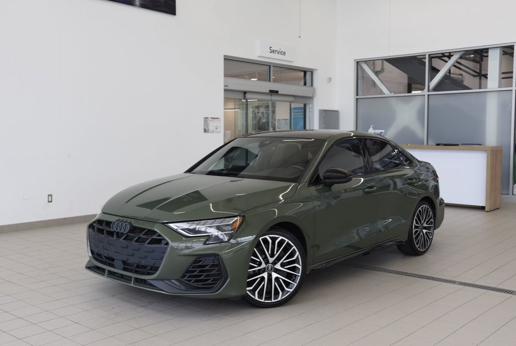 2025 Audi S3 PROGRESSIV+SPORT EXHAUST in Laval, Quebec - 1 - w1024h768px