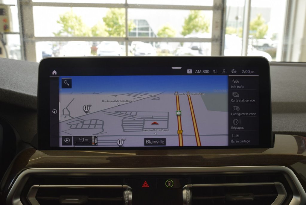 2024 BMW X3 XDrive30i+NOIR SUR NOIR+PREM PACK in Laval, Quebec - 29 - w1024h768px