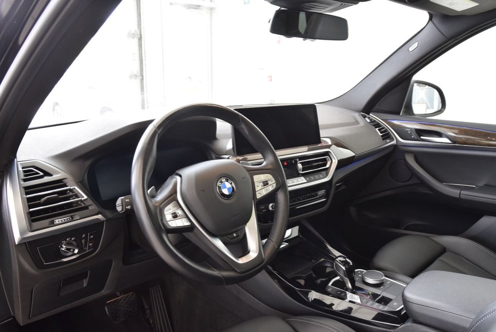 2024 BMW X3 XDrive30i+NOIR SUR NOIR+PREM PACK in Laval, Quebec - 9 - w1024h768px