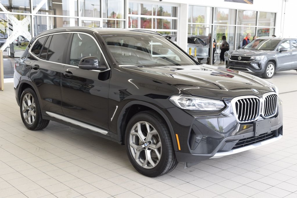 2024 BMW X3 XDrive30i+NOIR SUR NOIR+PREM PACK in Laval, Quebec - 11 - w1024h768px