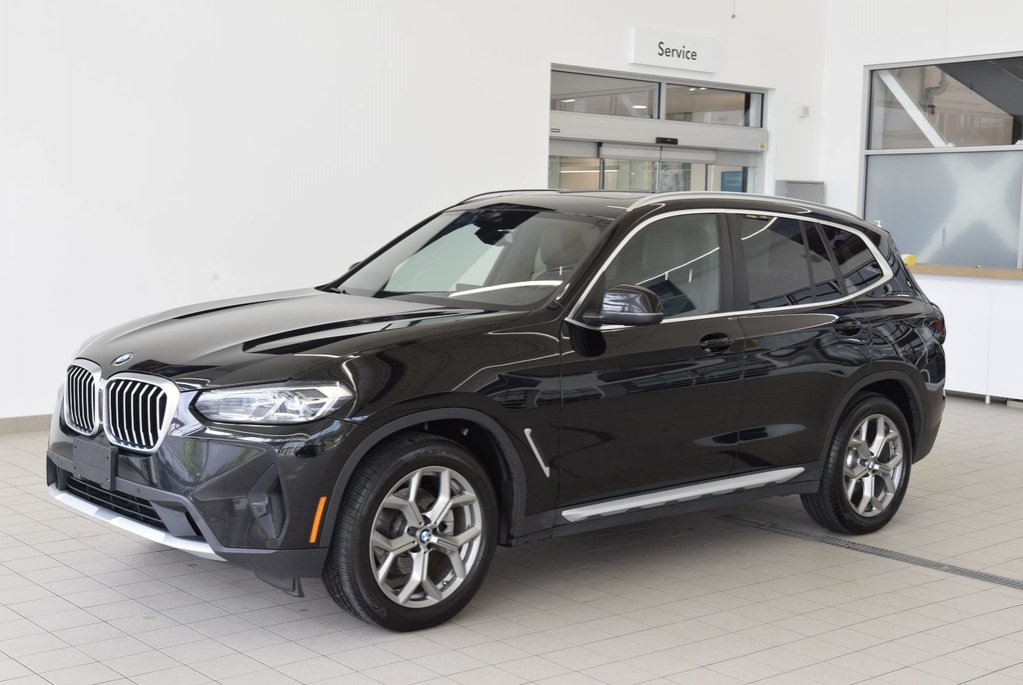 2024 BMW X3 XDrive30i+NOIR SUR NOIR+PREM PACK in Laval, Quebec - 10 - w1024h768px