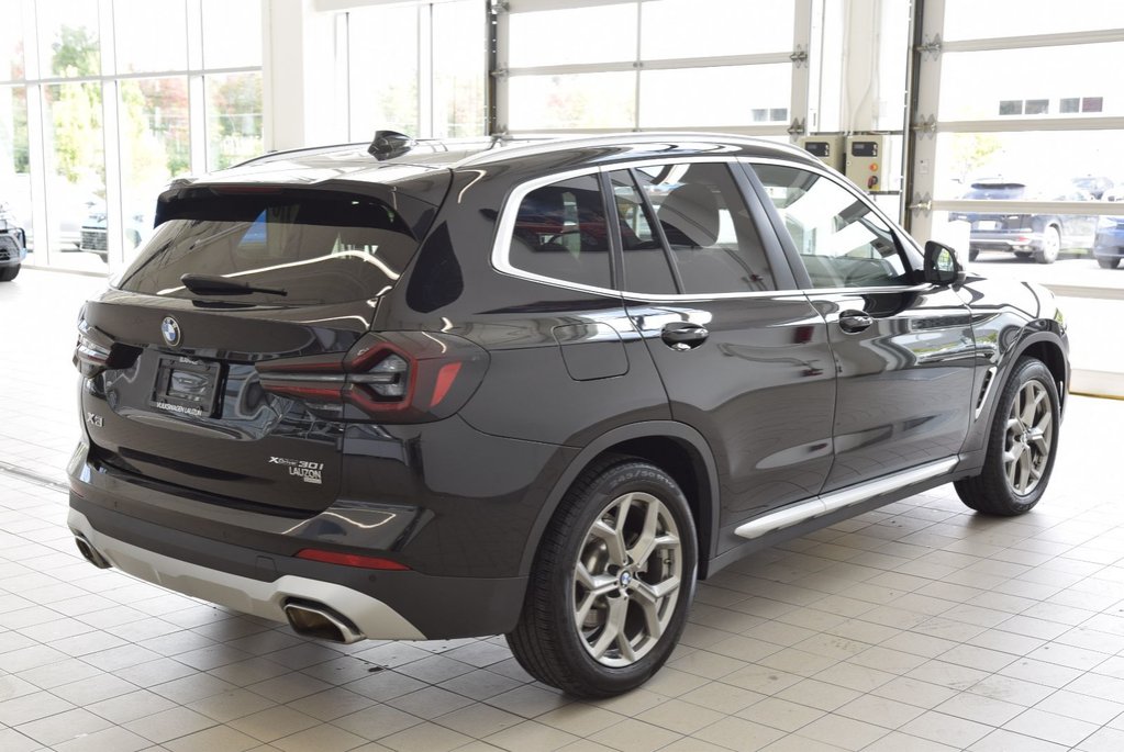 2024 BMW X3 XDrive30i+NOIR SUR NOIR+PREM PACK in Laval, Quebec - 13 - w1024h768px