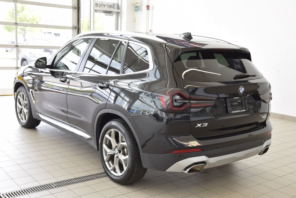 2024 BMW X3 XDrive30i+NOIR SUR NOIR+PREM PACK in Laval, Quebec - 14 - w1024h768px