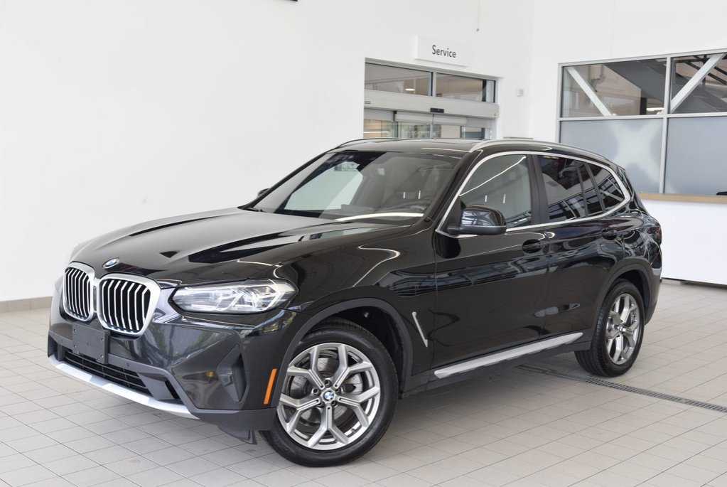 2024 BMW X3 XDrive30i+NOIR SUR NOIR+PREM PACK in Laval, Quebec - 1 - w1024h768px