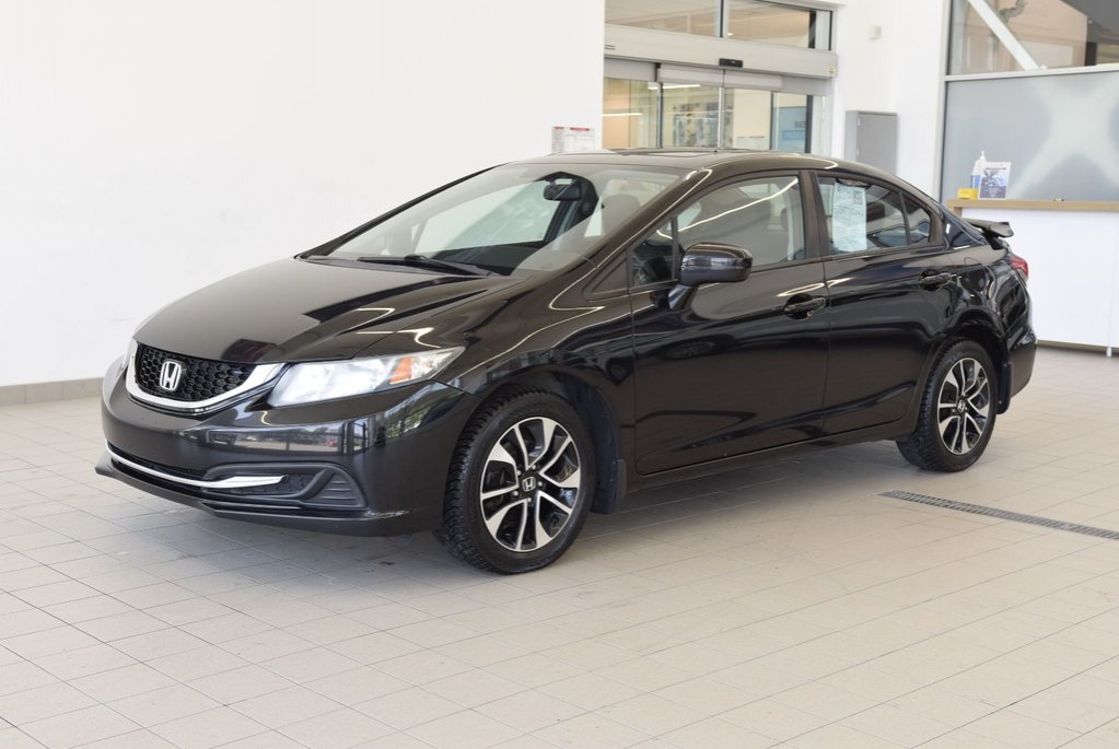 2015 Honda Civic EX+TOIT+BAS KM+CAMERA+WOW in Laval, Quebec - 10 - w1024h768px