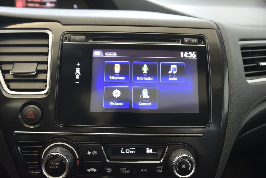 2015 Honda Civic EX+TOIT+BAS KM+CAMERA+WOW in Laval, Quebec - 28 - w1024h768px