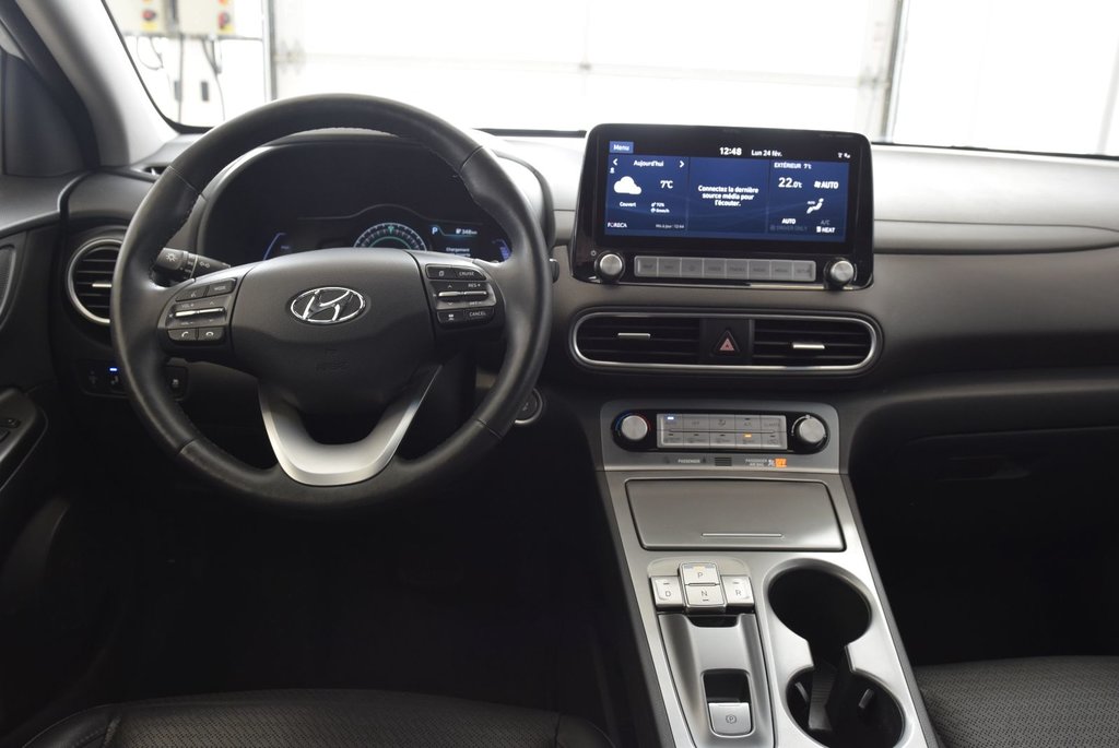 2021 Hyundai KONA ELECTRIC ULTIMATE+TOIT+CUIR+LED+WOW in Laval, Quebec - 24 - w1024h768px