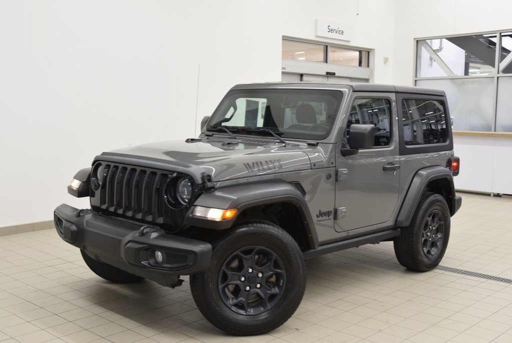 2023 Jeep Wrangler Willys+4X4+NAV+AUTO+V6+MAG NOIR in Laval, Quebec - 26 - w1024h768px