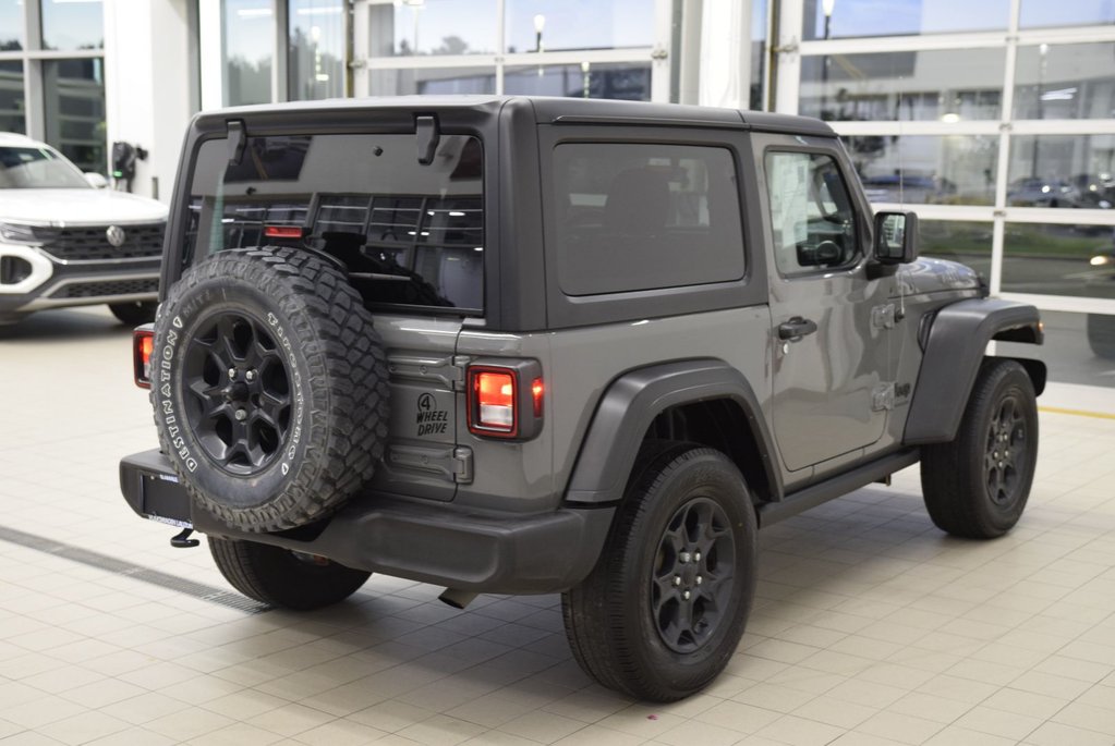 2023 Jeep Wrangler Willys+4X4+NAV+AUTO+V6+MAG NOIR in Laval, Quebec - 24 - w1024h768px
