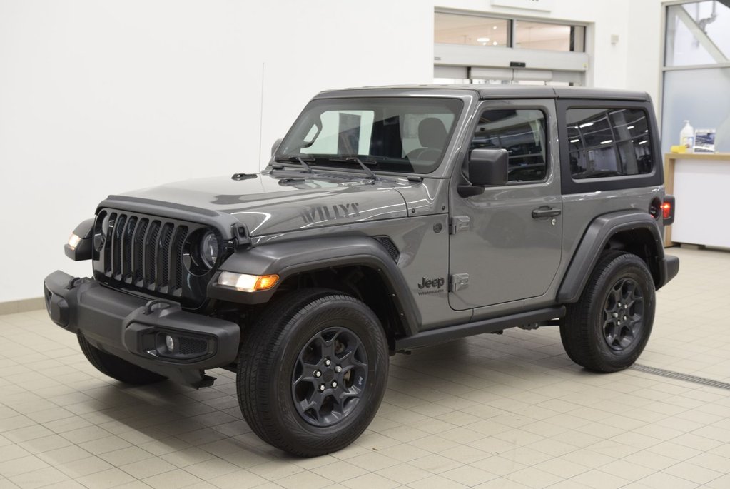 2023 Jeep Wrangler Willys+4X4+NAV+AUTO+V6+MAG NOIR in Laval, Quebec - 1 - w1024h768px