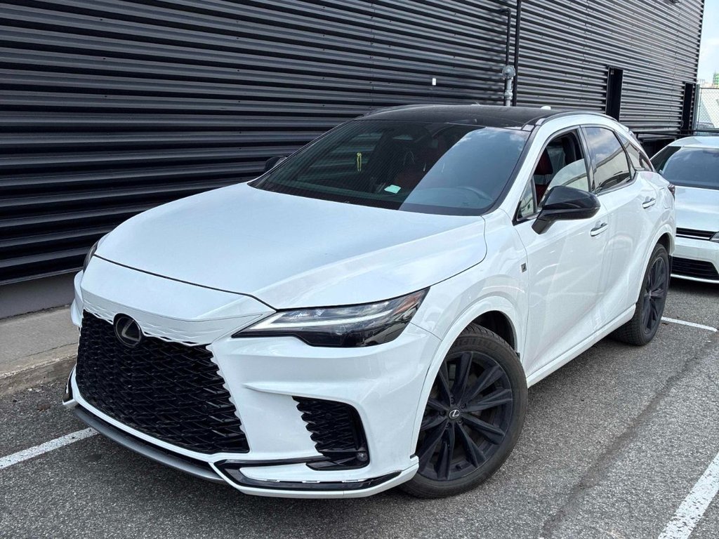 Lexus RX 500h+F SPORT+CUIR ROUGE 2023 à Laval, Québec - 1 - w1024h768px
