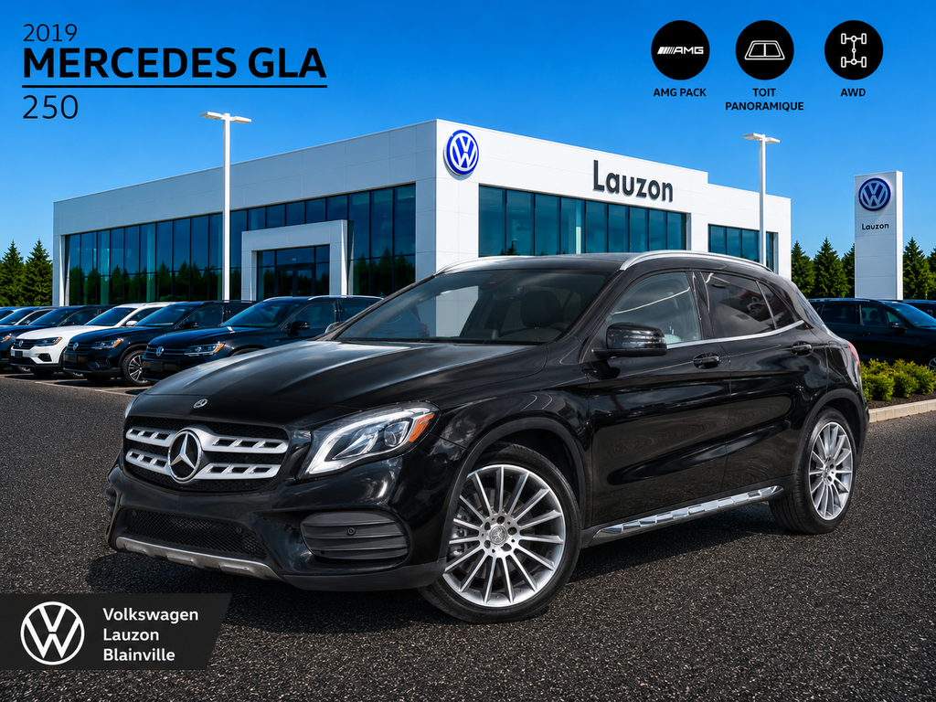 2019 Mercedes-Benz GLA 250+KIT AMG+TOIT+NAV+ in Laval, Quebec - 1 - w1024h768px
