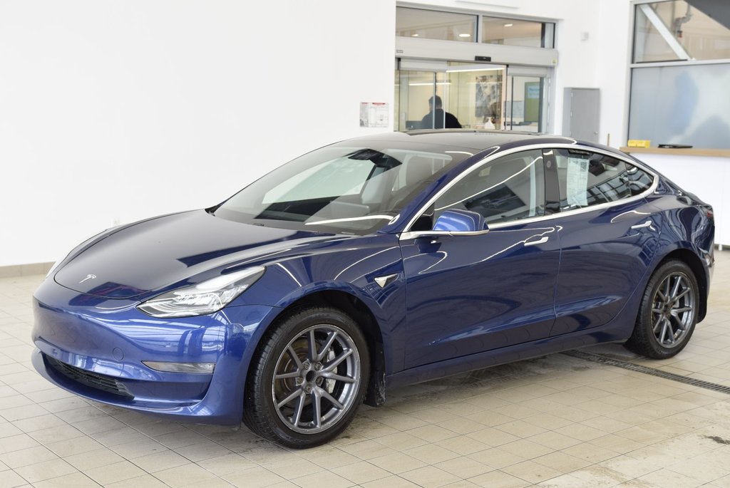 Tesla MODEL 3 CUIR+TOIT PANO+CAMERA+NAV 2019 à Laval, Québec - 11 - w1024h768px