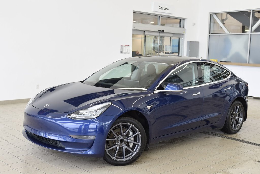 2019 Tesla MODEL 3 CUIR+TOIT PANO+CAMERA+NAV in Laval, Quebec - 1 - w1024h768px