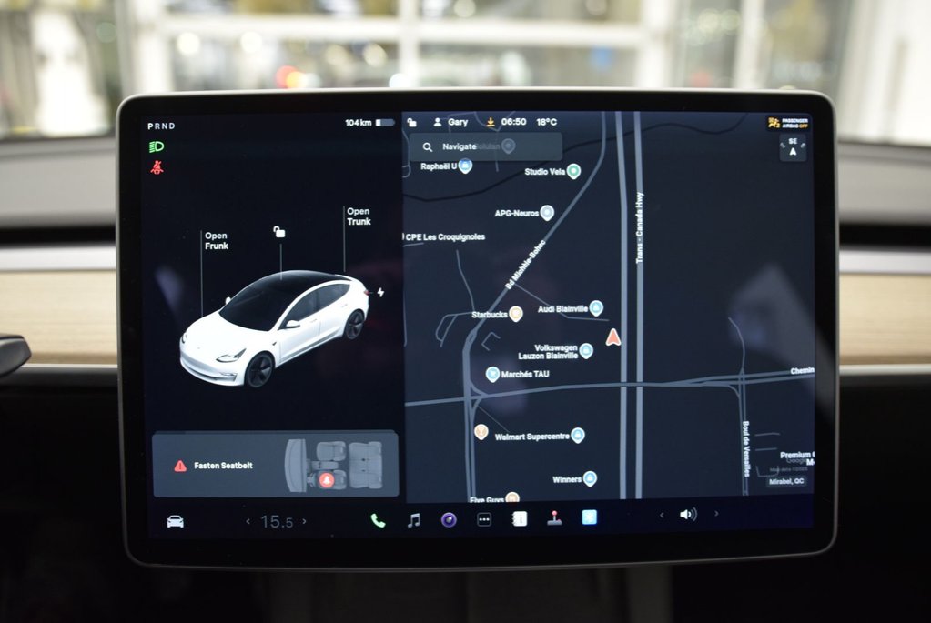 2021 Tesla Model 3 SR+CUIR+TOIT PANO+NAV+LED in Laval, Quebec - 27 - w1024h768px