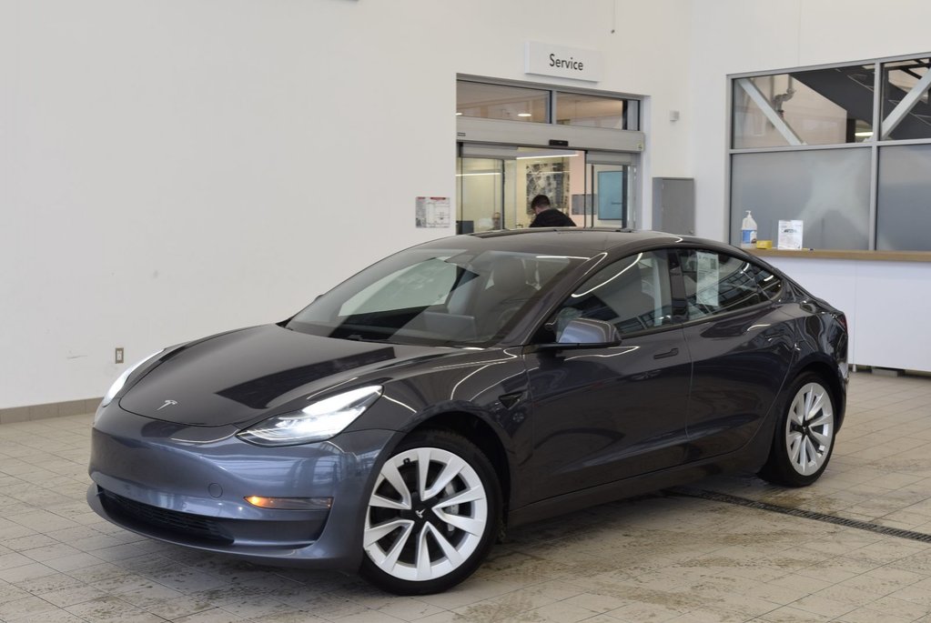 2021 Tesla Model 3 SR+JAMAIS ACCIDENTÉ+CUIR+ in Laval, Quebec - 1 - w1024h768px