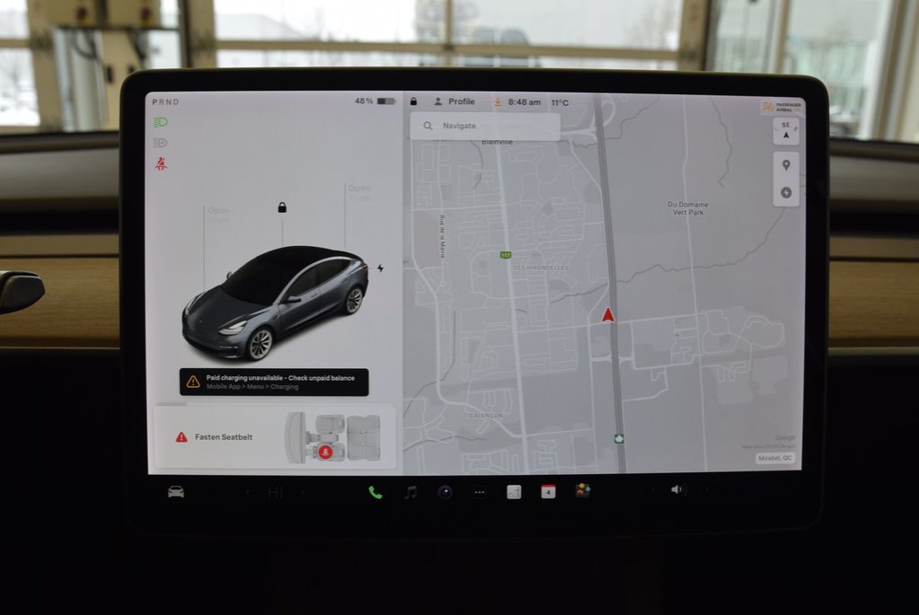 2021 Tesla Model 3 SR+JAMAIS ACCIDENTÉ+CUIR+ in Laval, Quebec - 28 - w1024h768px