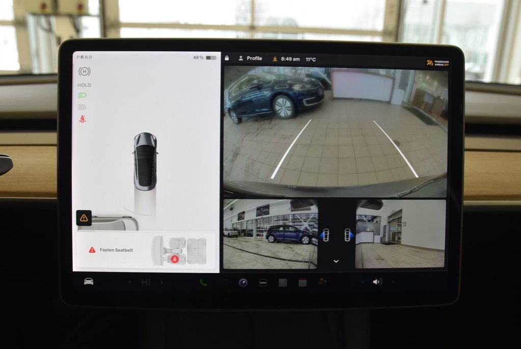 2021 Tesla Model 3 SR+JAMAIS ACCIDENTÉ+CUIR+ in Laval, Quebec - 27 - w1024h768px