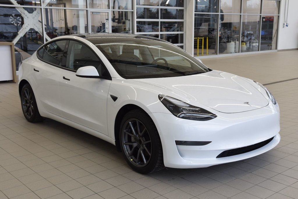 2022 Tesla MODEL 3 SR+CUIR+TOIT PANO+LED+NAV in Laval, Quebec - 11 - w1024h768px