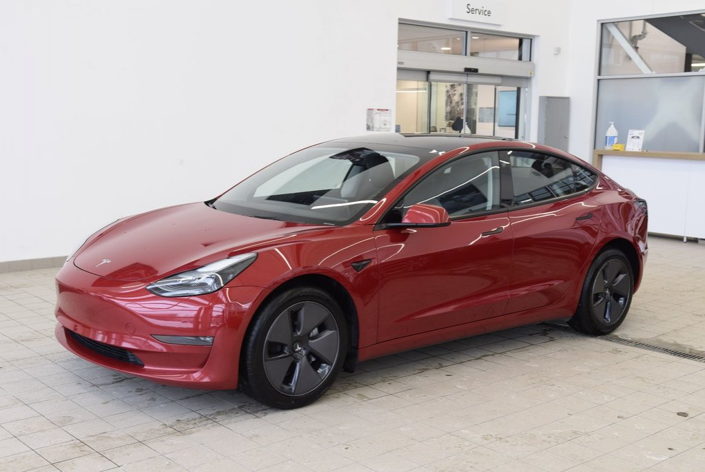 2023 Tesla Model 3 LONG RANGE+AWD+ROUGE+CUIR in Laval, Quebec - 11 - w1024h768px