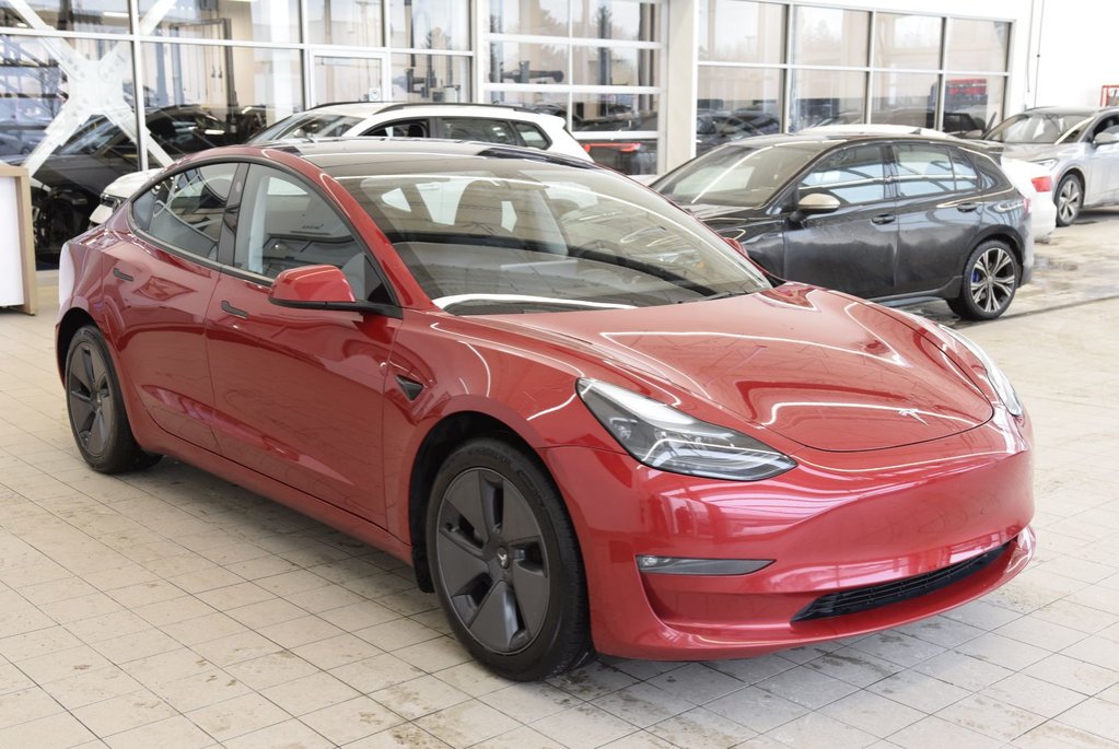 2023 Tesla Model 3 LONG RANGE+AWD+ROUGE+CUIR in Laval, Quebec - 12 - w1024h768px