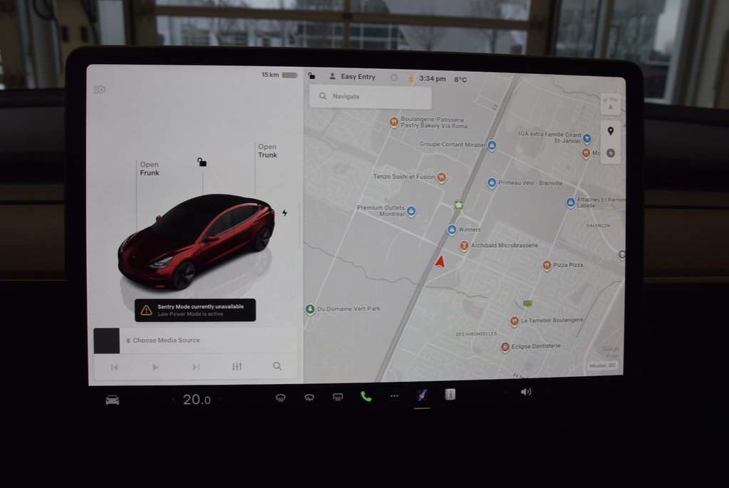 Tesla Model 3 SR+CUIR+TOIT PANO+LED+NAV 2023 à Laval, Québec - 29 - w1024h768px