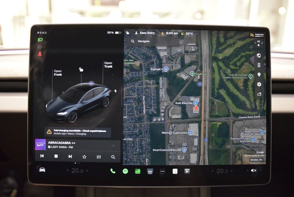 2024 Tesla MODEL 3 LONG RANGE+AWD+CUIR+LED in Laval, Quebec - 29 - w1024h768px