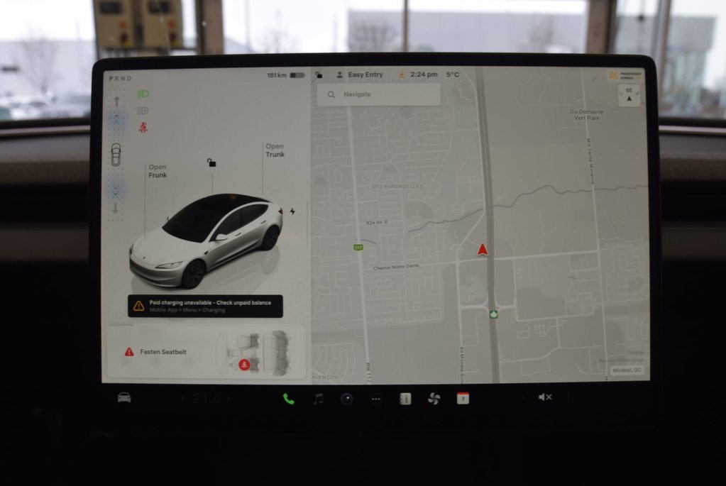 2024 Tesla Model 3 CUIR+TOIT PANO+LED+NAV+ in Laval, Quebec - 25 - w1024h768px