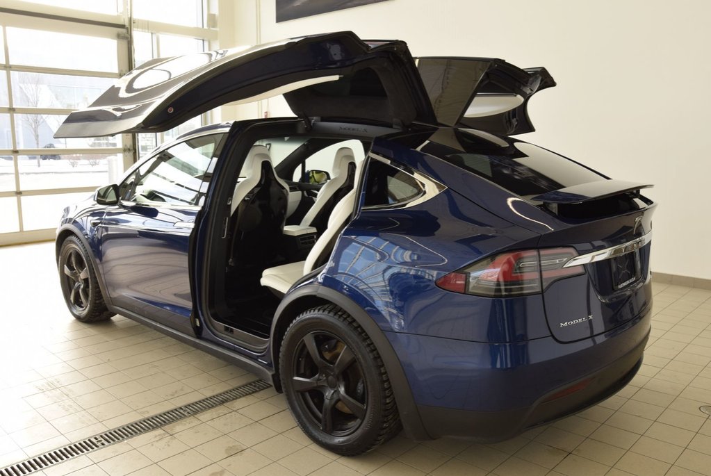 2017 Tesla Model X 75D+CUIR BEIGE+6 PASSAGERS+ in Laval, Quebec - 4 - w1024h768px