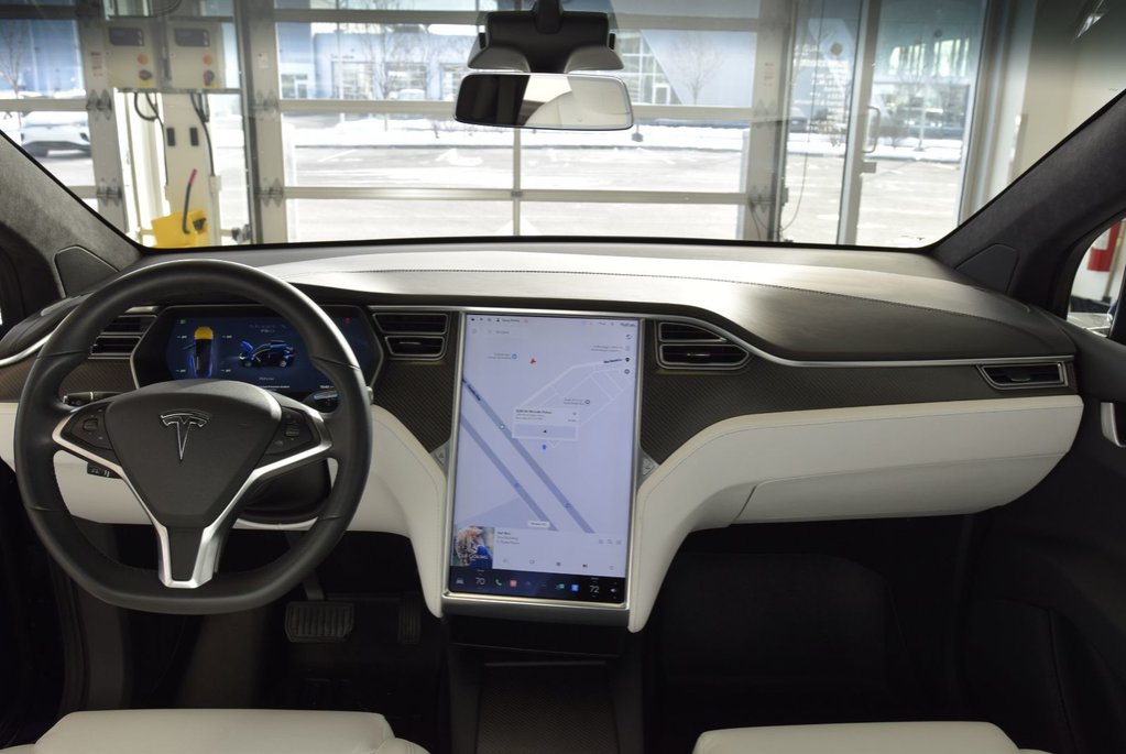 2017 Tesla Model X 75D+CUIR BEIGE+6 PASSAGERS+ in Laval, Quebec - 12 - w1024h768px