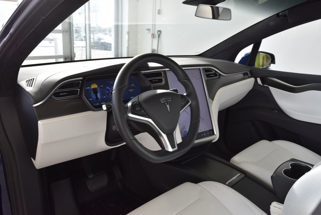 2017 Tesla Model X 75D+CUIR BEIGE+6 PASSAGERS+ in Laval, Quebec - 9 - w1024h768px