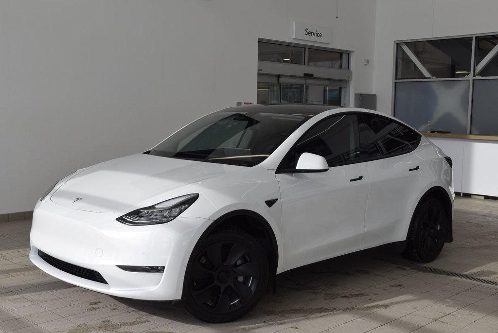 Tesla Model Y CUIR+TOIT PANO+LED+CAMERA+ 2021 à Laval, Québec - 1 - w1024h768px