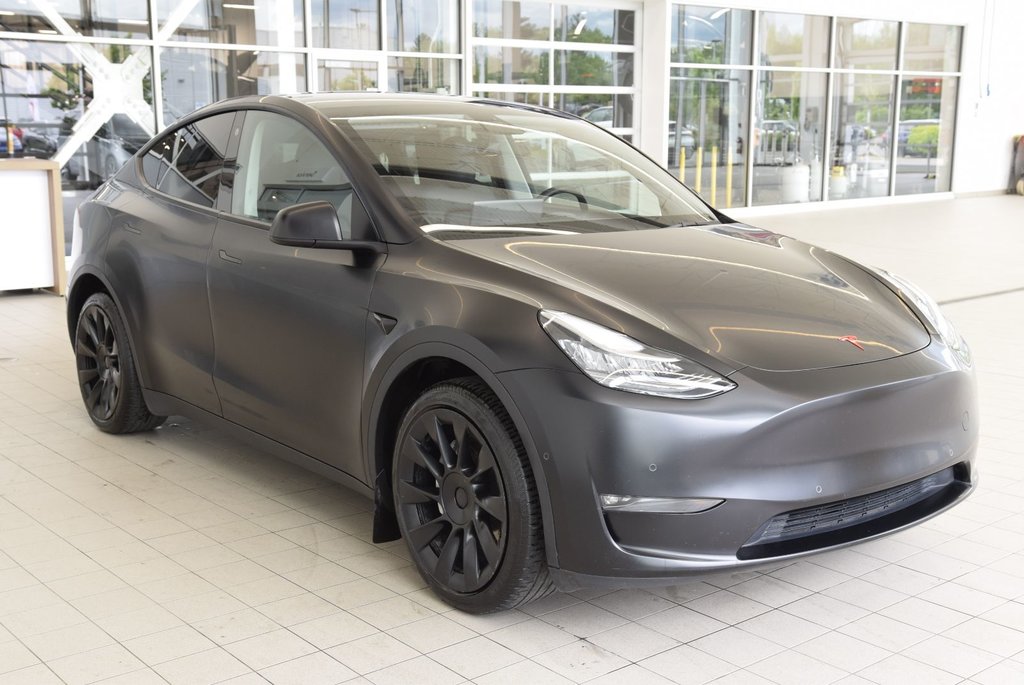 Tesla Model Y LONG RANGE+AWD+WRAP NOIR 2021 à Laval, Québec - 12 - w1024h768px