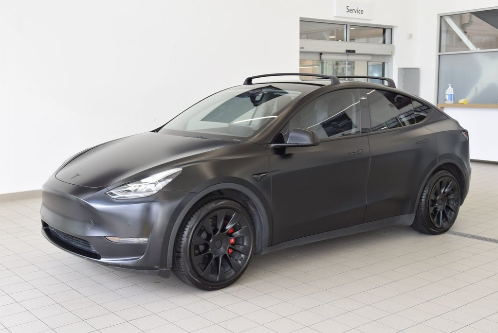 2022 Tesla Model Y LONG RANGE+WRAP COMPLET+ in Laval, Quebec - 11 - w1024h768px