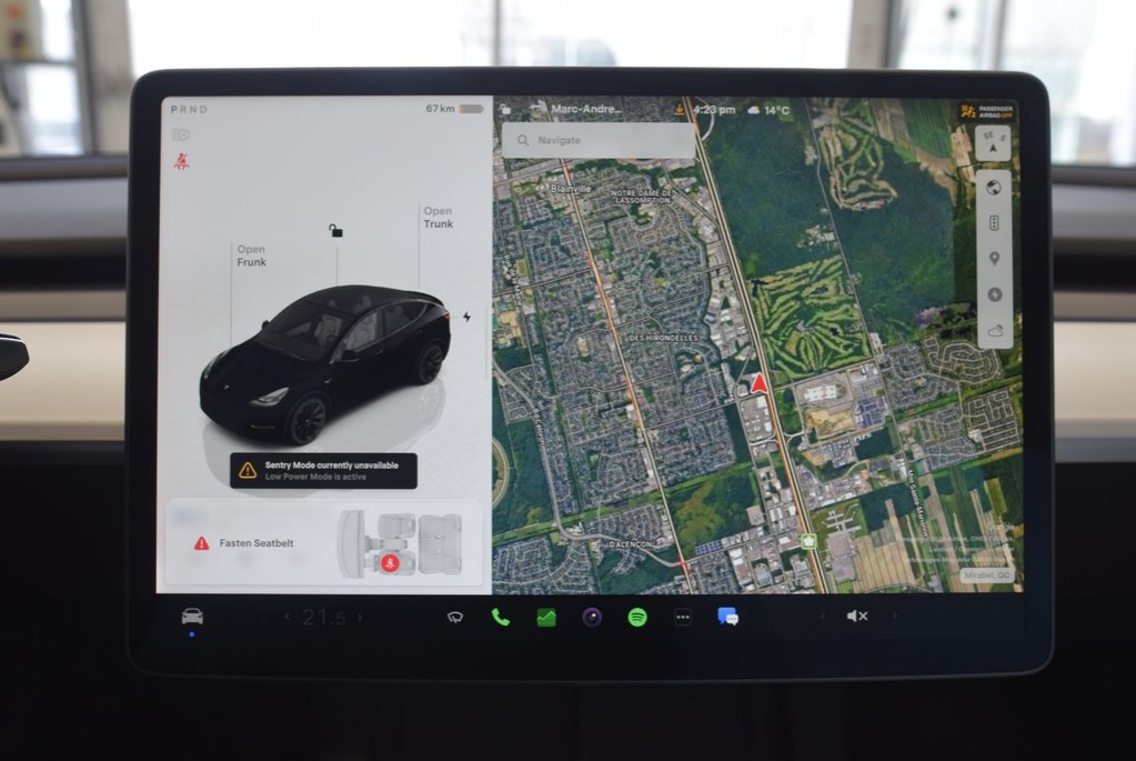 Tesla Model Y LONG RANGE+AWD+CUIR BLANC 2022 à Laval, Québec - 27 - w1024h768px