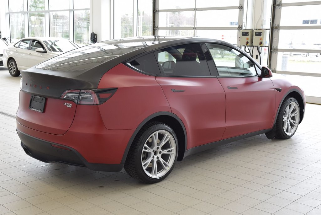 2023 Tesla Model Y SR+WRAP COMPLET+CUIR+TOIT in Laval, Quebec - 15 - w1024h768px