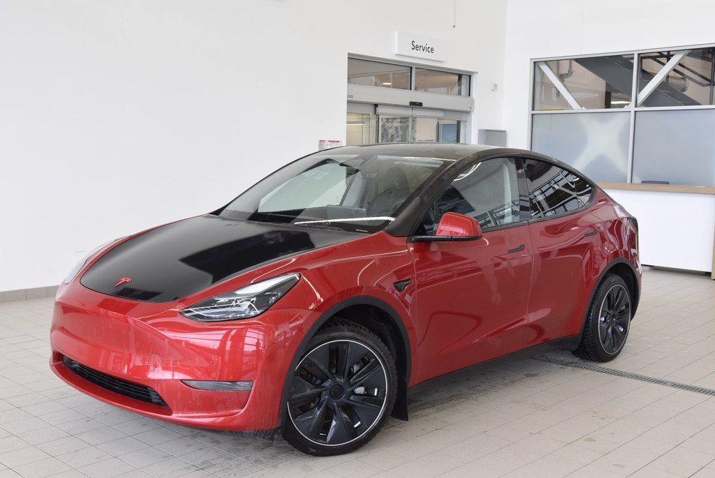 2023 Tesla Model Y SR+WRAP COMPLET+CUIR+TOIT in Laval, Quebec - 1 - w1024h768px