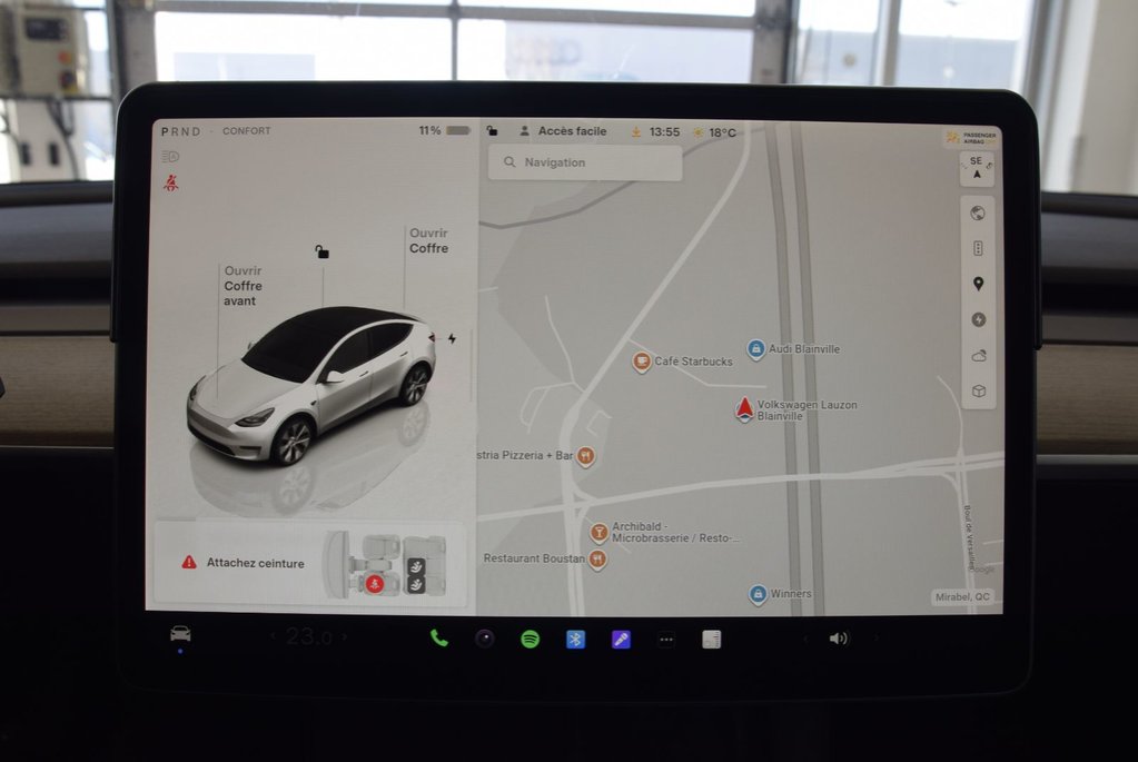 2023 Tesla Model Y CUIR+TOIT PANO+FRONT PPF in Laval, Quebec - 28 - w1024h768px