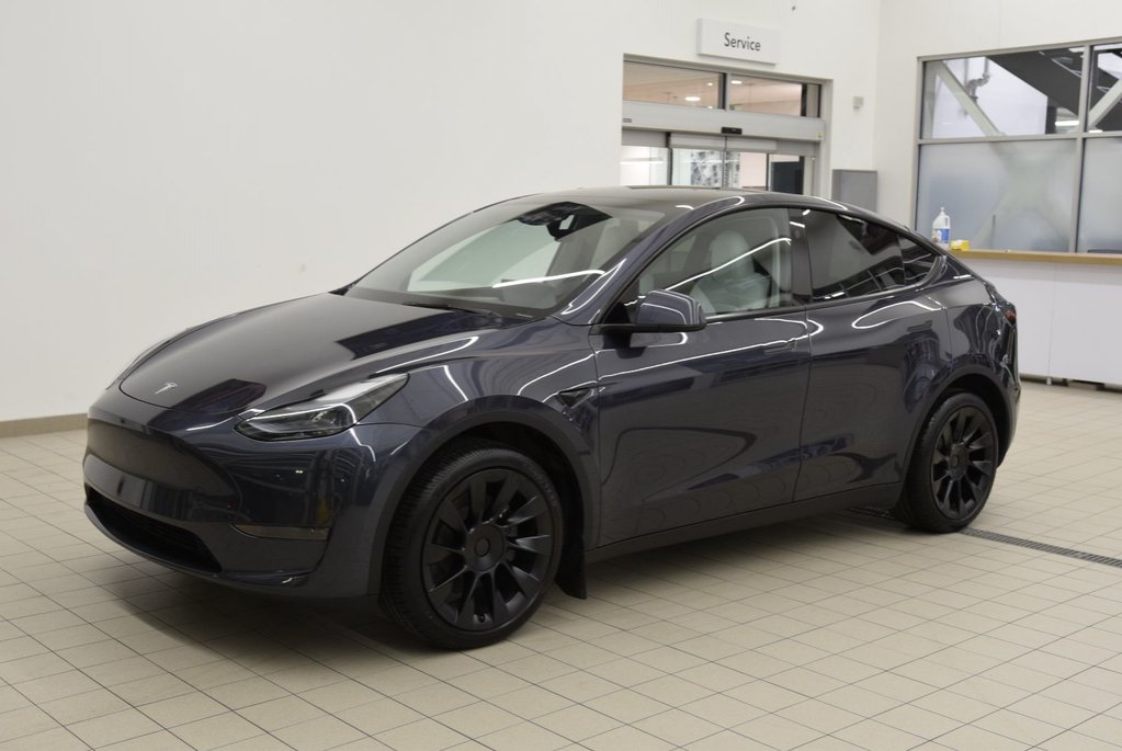 2024 Tesla Model Y SR+CUIR BLANC+LED+BAS KM in Laval, Quebec - 10 - w1024h768px