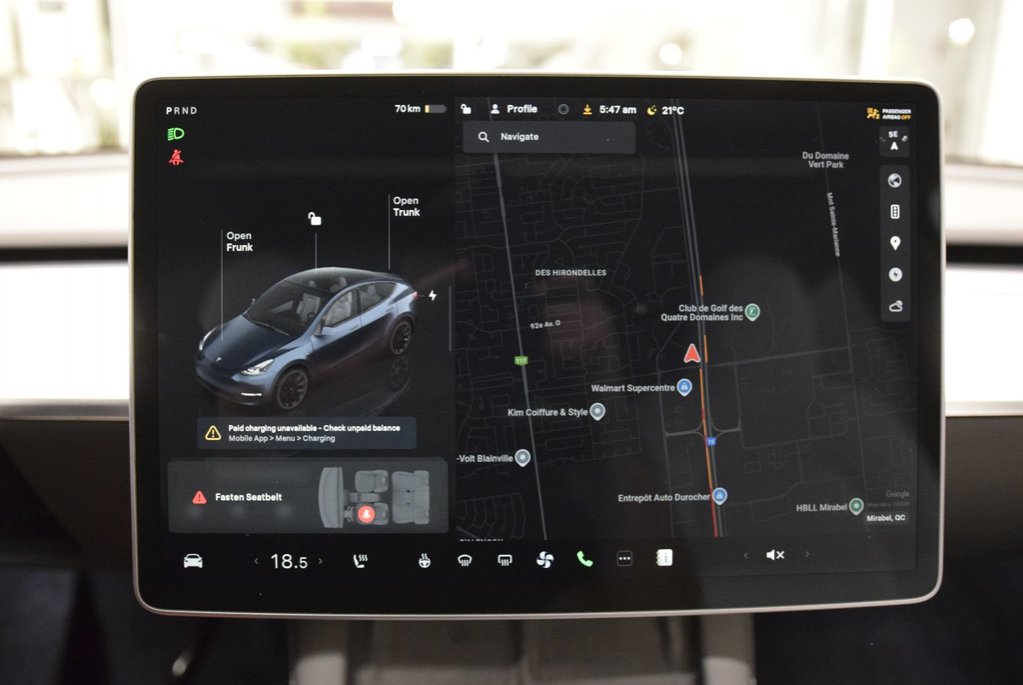 2024 Tesla Model Y SR+CUIR BLANC+LED+BAS KM in Laval, Quebec - 27 - w1024h768px