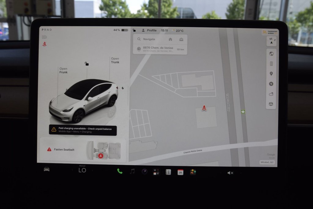 Tesla Model Y SR+MAG NOIR+LED+CAMERA 2024 à Laval, Québec - 28 - w1024h768px