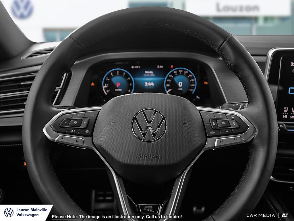 Volkswagen Atlas Cross Sport Comfortline R-Line Black Edition 2025 à Laval, Québec - 12 - w1024h768px
