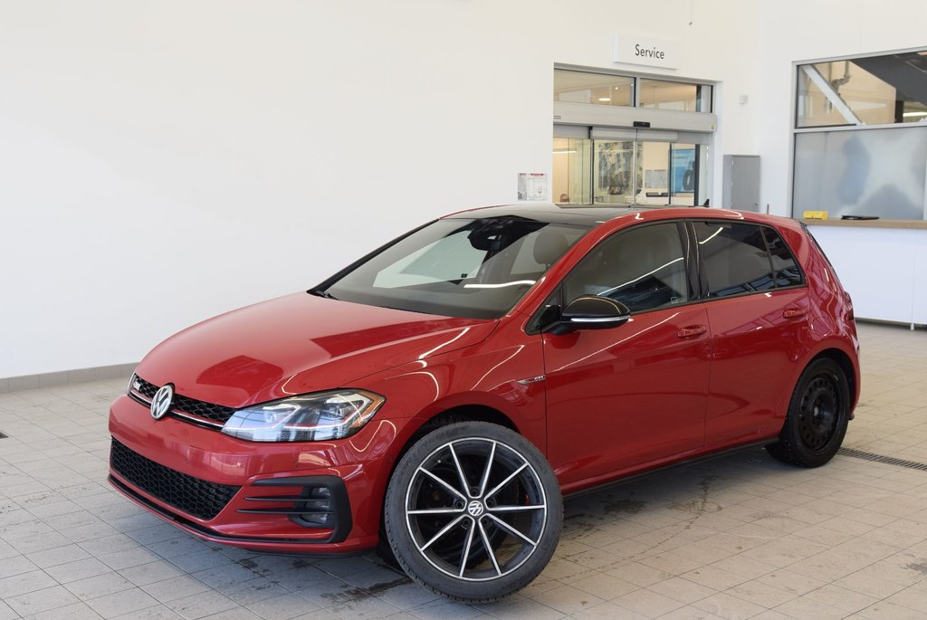 2021 Volkswagen Golf GTI AUTOBAHN+CUIR+TOIT+LED+ in Laval, Quebec - 1 - w1024h768px