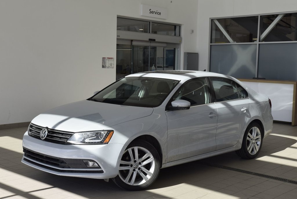 2017 Volkswagen Jetta HIGHLINE+1.8T+LED+FENDER+CUIR+TOIT in Laval, Quebec - 1 - w1024h768px